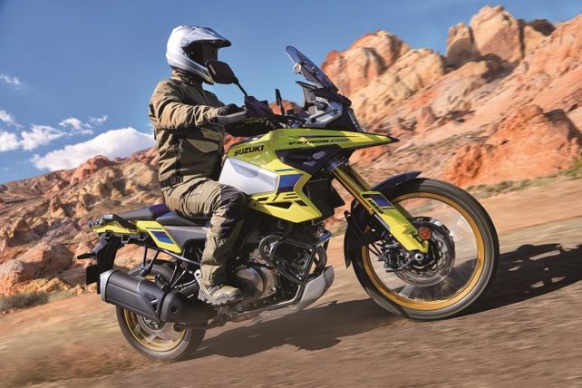 La V-Strom 1050 DE de Suzuki ratificó su compromiso con la sociedad.