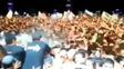 un video muestra desde el escenario como fue la avalancha en el recital del indio solari