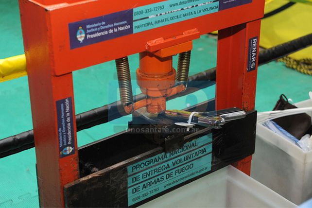 Hay 1.000 armas menos en cinco ciudades de la provincia