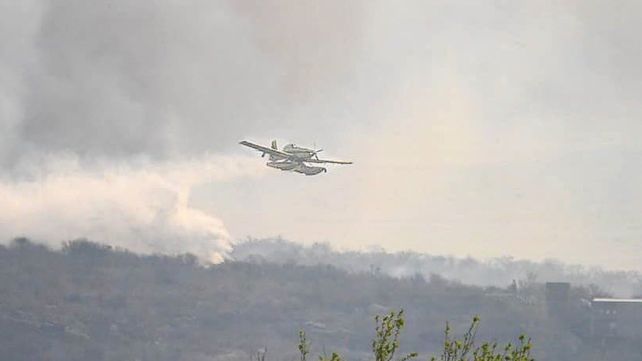 Los incendios en Córdoba afectan Capilla del Monte