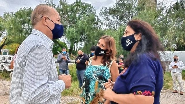 Daniela Qüesta supervisó junto al secretario de Hábitat de la Provincia