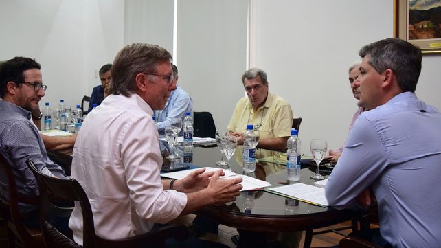 Bahillo y la Bolsa de Cereales analizaron el avance del trabajo en conjunto