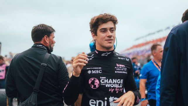 Franco Colapinto volvió a la pista en Zandvoort