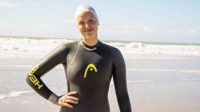 Candela Giordanino competirá en el Sudamericano Juvenil de aguas abiertas. &nbsp;