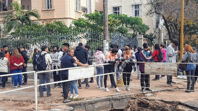 Amenaza de bomba escuela Alfonso Grilli