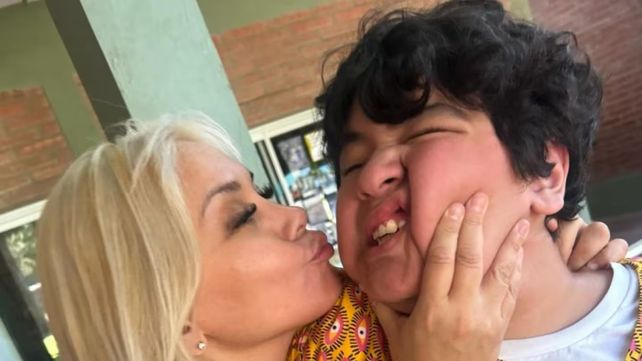 Verónica Ojeda y Dieguito Fernando&nbsp;