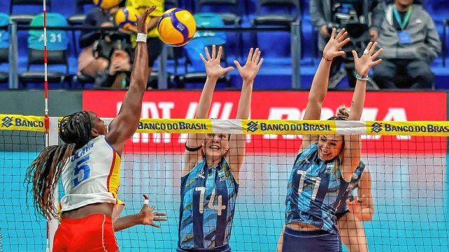 Las Panteras derrotaron a Colombia en tie break y se ilusionan en el Sudamericano.