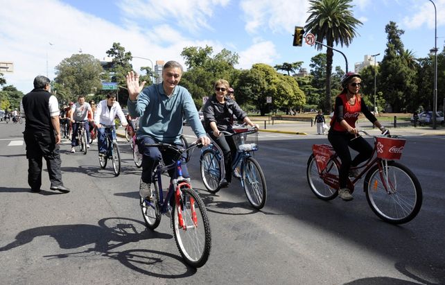 Binner transitó la ciudad como un rosarino más