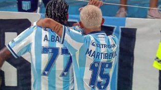 Con un gol de Balboa, Racing goleó 4-0 a Belgrano.