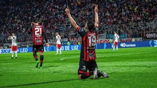 El delantero de Patronato, Marcelo Estigarribia fue verdugo de River en el encuentro disputado por Copa Argentina