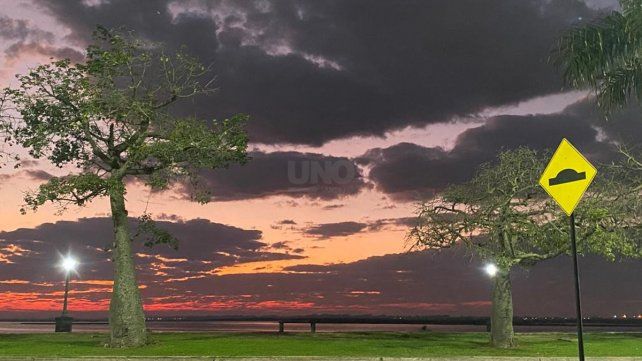 Jueves gris, inestable y con baja de las temperaturas  en la ciudad de Santa Fe