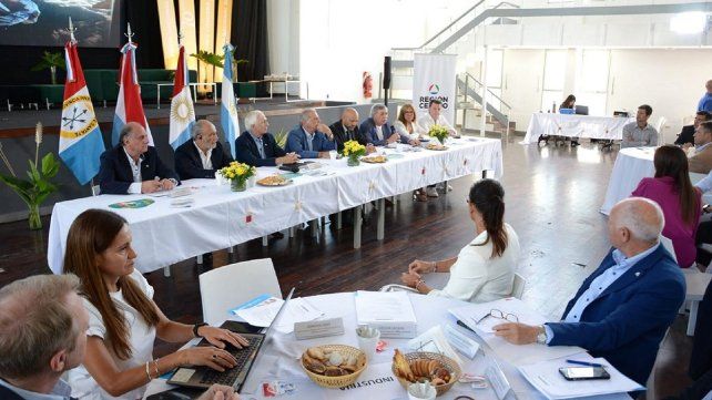 El Gabinete Productivo de la Región Centro definió una agenda común.&nbsp;