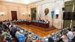 Tras la polémica por el veto presidencial, Mammarella compartió auditorías de la UNL.&nbsp;