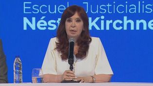 La vicepresidenta de la Nación, Cristina Kirchner.