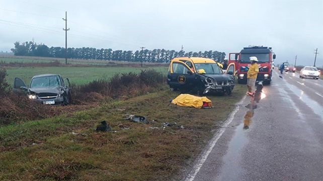 En la ruta 12 hubo un choque frontal y despistó un intendente electo