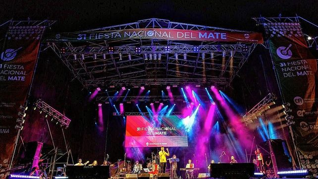 Fiesta del Mate: los horarios en que se presentarán los artistas este lunes
