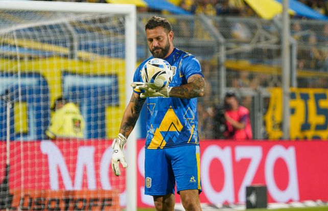 Jorge Broun viene alternando en el arco de Central. Sería titular en el partido ante Estudiantes de Río Cuarto.