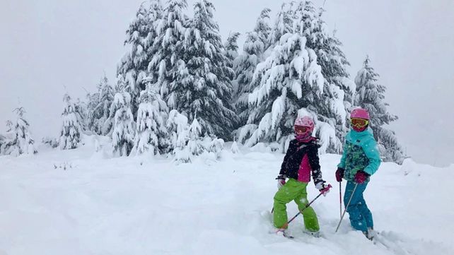 Intensas nevadas en los principales destinos turísticos de la Patagonia