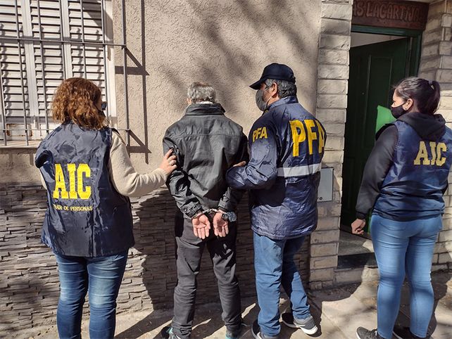 Santa Fe. El femicida de Gisela Bustamante fue detenido acusado de cometer el crimen el 6 de febrero de 2016.