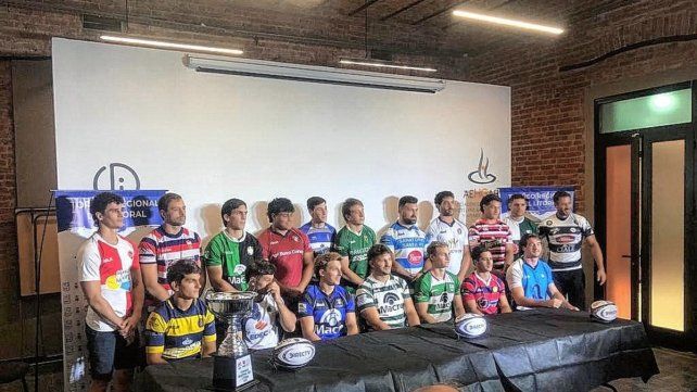Los capitanes estuvieron en la presentación del Torneo Regional.