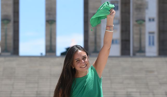 Majo Poncino milita en el Movimiento Evita y trabaja en los territorios sobre la salud sexual y reproductiva de las mujeres.