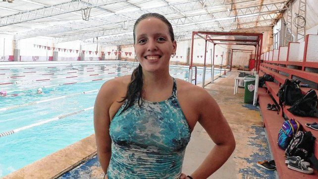 Candela Giordanino competirá en el Sudamericano Juvenil de aguas abiertas.
