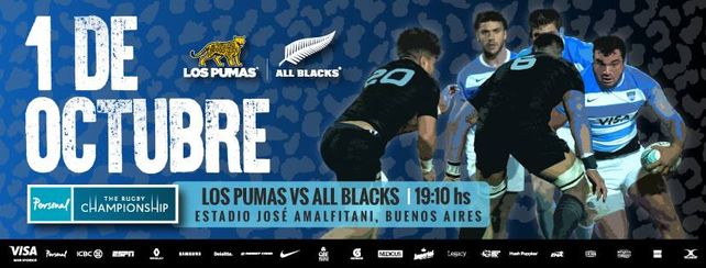 Apareció la lista de Los Pumas que recibirán a los All Blacks