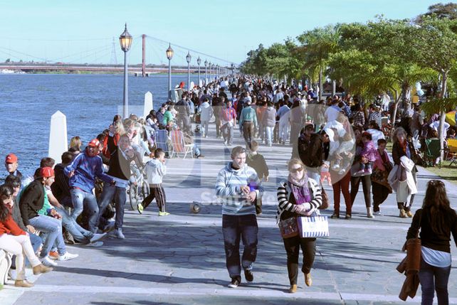 El Día del Amigo se celebró en la Costanera santafesina