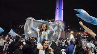 Los festejos en Rosario por el pase a la final en imágenes