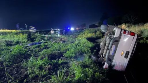 Una pareja viajaba en moto con su bebé en una ruta santafesina y chocaron: murieron los tres