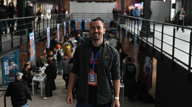 Germán Peralta es el dibujante rosarino que trabaja para Marvel y organiza la CBB.