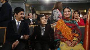 Malala recibió en Oslo el premio Nobel de la Paz
