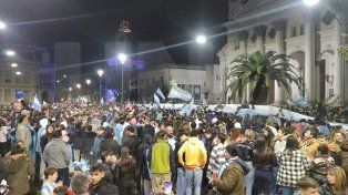 Euforia en las calles: Paraná festejó la Copa América
