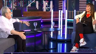 Cruce. ¿Y vos creés que te sirvió?, le preguntó Moria a Gasalla sobre el estudio en la Escuela Nacional de Arte Dramático. (Imagen de TV)