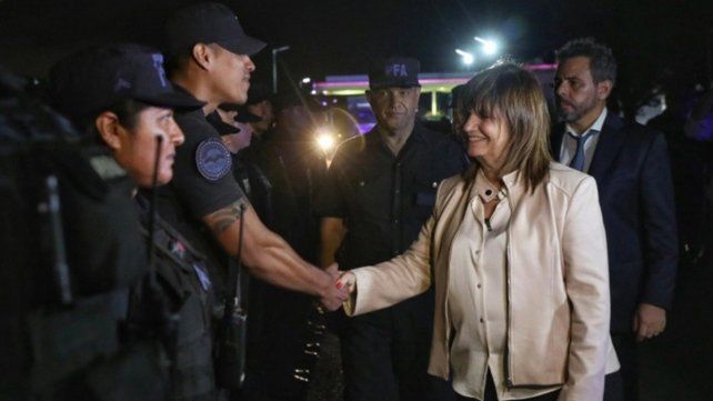 La ministra Patricia Bullrich en Rosario