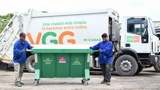El intendente Ricci aclaró que “estos contenedores no son para tirar escombros, ramas, muebles y ese tipo de cosas, son para residuos domiciliarios”