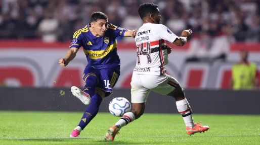 Segundo tiempo: Boca derrota a San Pablo tras el gol de Lozano