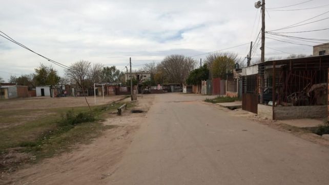 La moto apareció de la nada desde Patagones y Biedma
