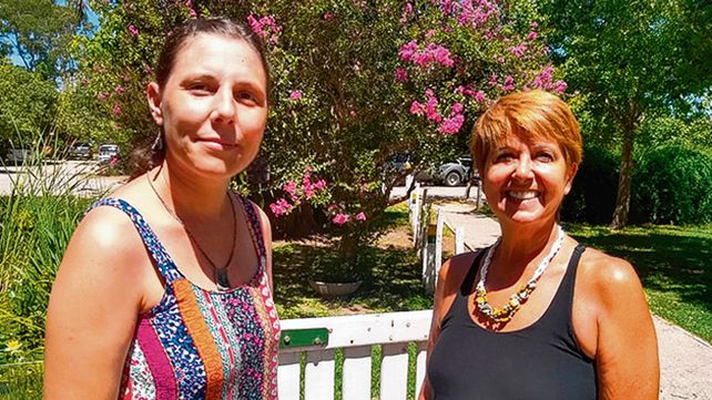 equipo. Las investigadoras Bressano y Pérez