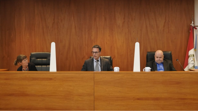 El Tribunal del juicio estuvo integrado por Nicolás Foppiani