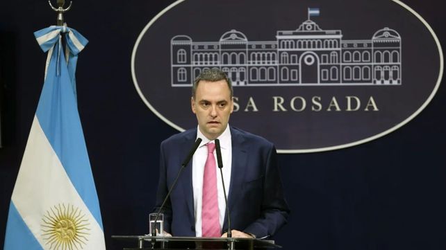 El vocero presidencial