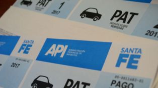 Las boletas de la patente en Santa Fe.