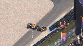 Fórmula 1: así fue el insólito despiste de Verstappen en el GP de Países Bajos