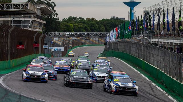 Penúltima largada en Interlagos del TCR Sudamericano. Ahora llega al Juan Manuel Fangio de Rosario.