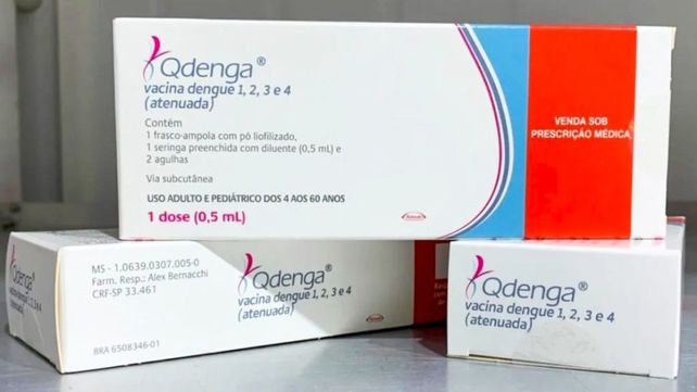 La vacuna contra el dengue del laboratorio Takeda.