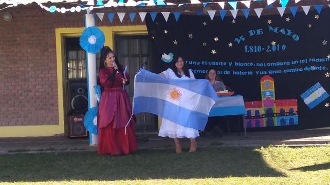 Escuelas rurales compartieron los festejos del 25 de Mayo