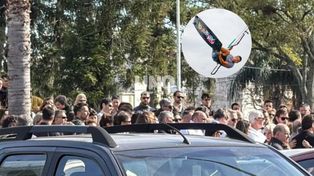 Entre lágrimas y recuerdos, una multitud despidió al kitesurfista Fernando Chino Cappi en la Basílica de Guadalupe
