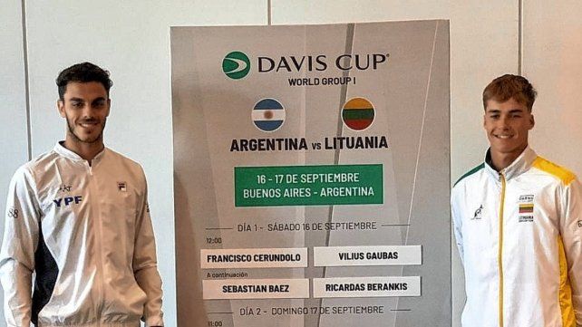 Francisco Cerúndolo abrirá la serie de Copa Davis ante Lituania