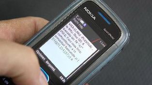 Aconsejan no responder mensajes de texto sobre sorteos y premios