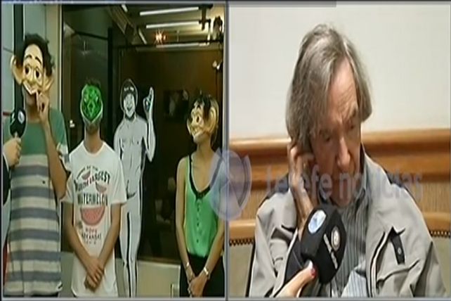 Cruce entre Carlitos Balá y los realizadores del graffiti